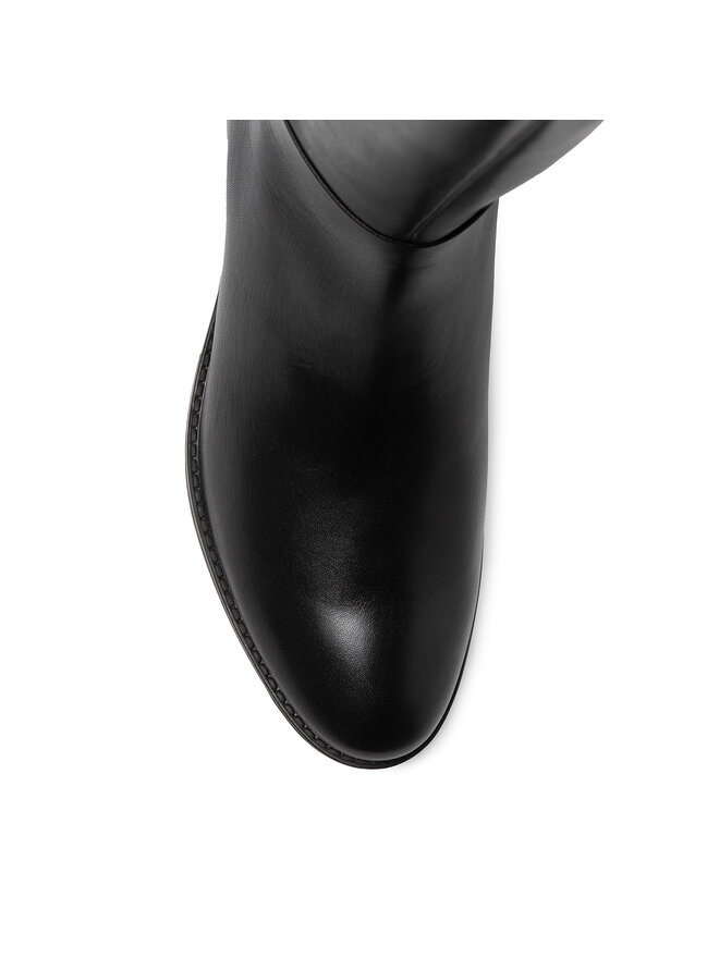 Geox Kozačky Geox D Felicity D D16G1D 043JZ C9999 Černá