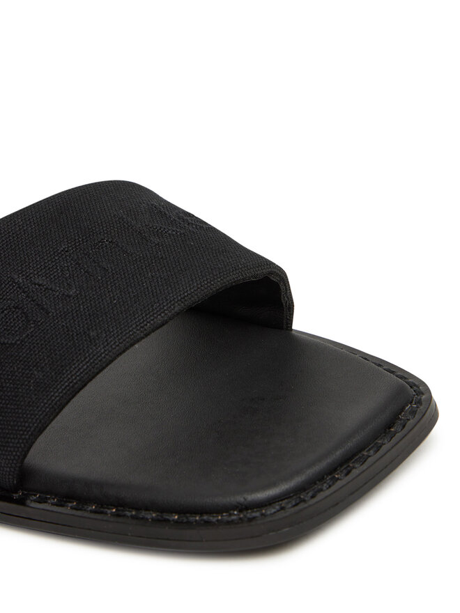 Calvin Klein Šľapky Calvin Klein Flat Slide - He HW0HW02378 Čierna