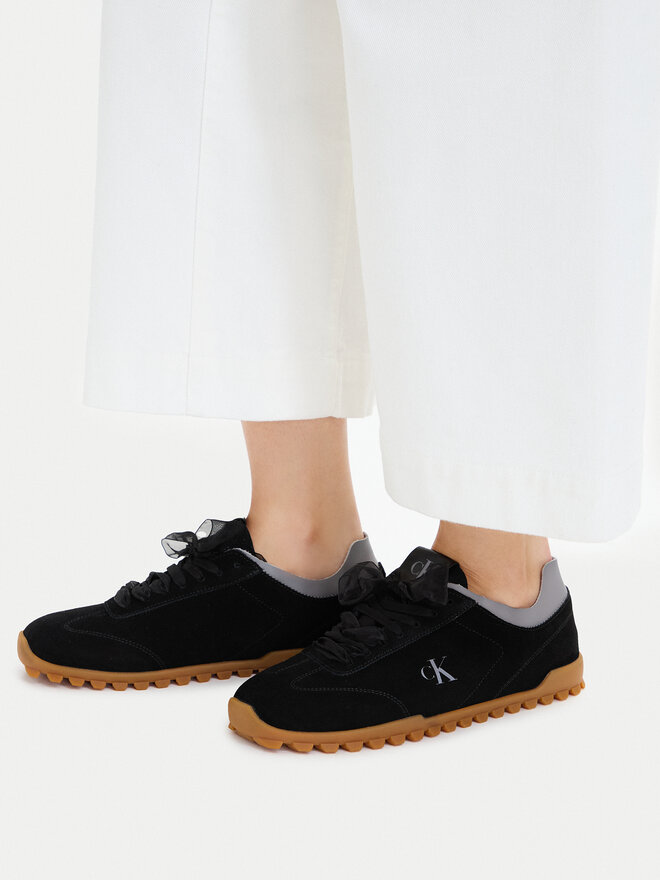 Calvin Klein Sneakers Calvin Klein Low Profile Run MG Sue HW0HW03150 Schwarz
