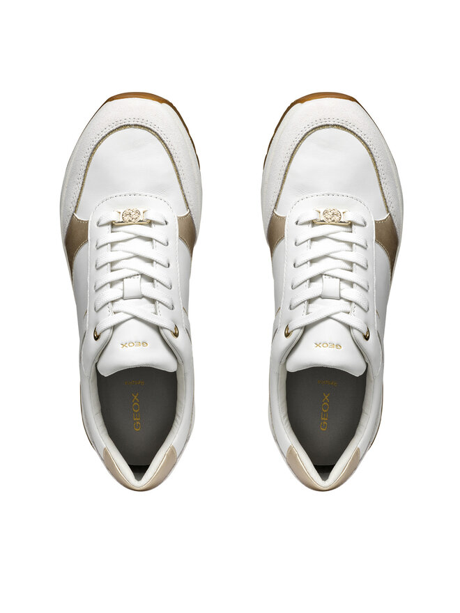 Geox Sneakersy Geox D Desya D5500A 08522 C1327 Biały