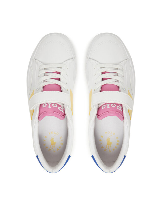 Polo Ralph Lauren Снікерcи Polo Ralph Lauren Ryley Ps RL02450101 Білий