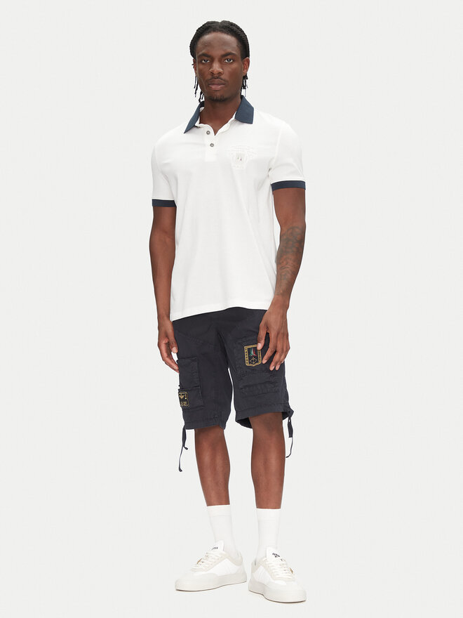 Aeronautica Militare Aeronautica Militare Poloshirt 251PO1863J682 Weiß Regular Fit