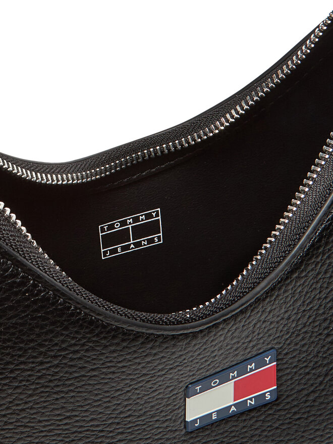 Tommy Jeans Handtasche Tommy Jeans Tjw Must Shoulder Bag AW0AW17548 Schwarz