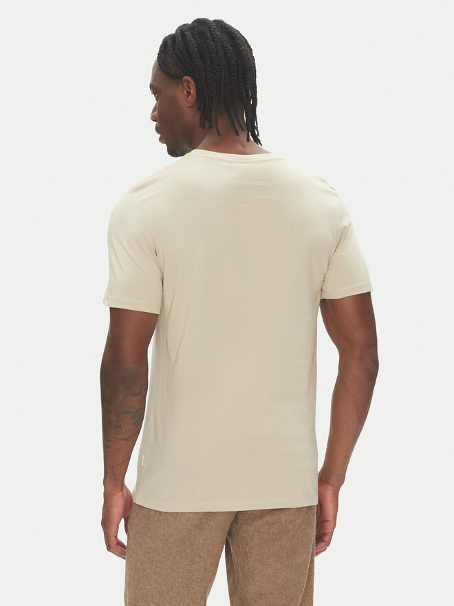 Lindbergh Lindbergh Camiseta 30-400200 Beis Relaxed Fit
