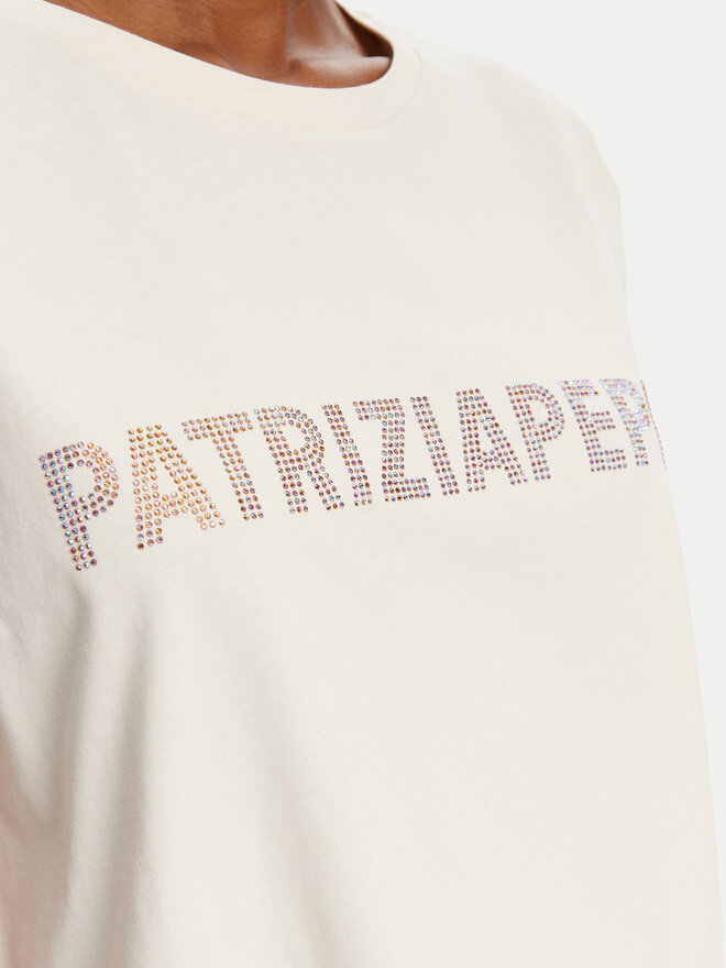 Patrizia Pepe Patrizia Pepe Camiseta 2M4418/J295-B823 Beis Regular Fit