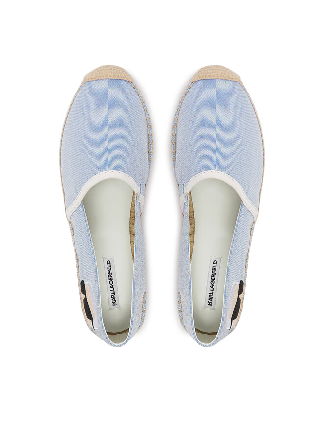 KARL LAGERFELD Espadrilles KARL LAGERFELD Kamini KL80111G Himmelblau
