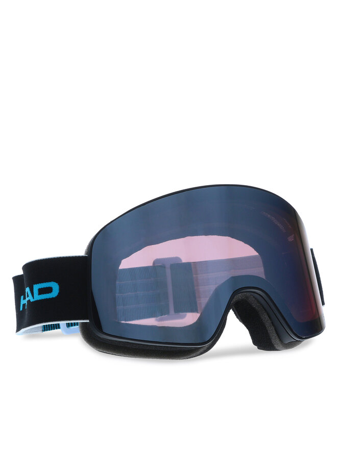 Head Gogle Head Horizon 5K Race Chrome Rd + Sl 390123 Czarny