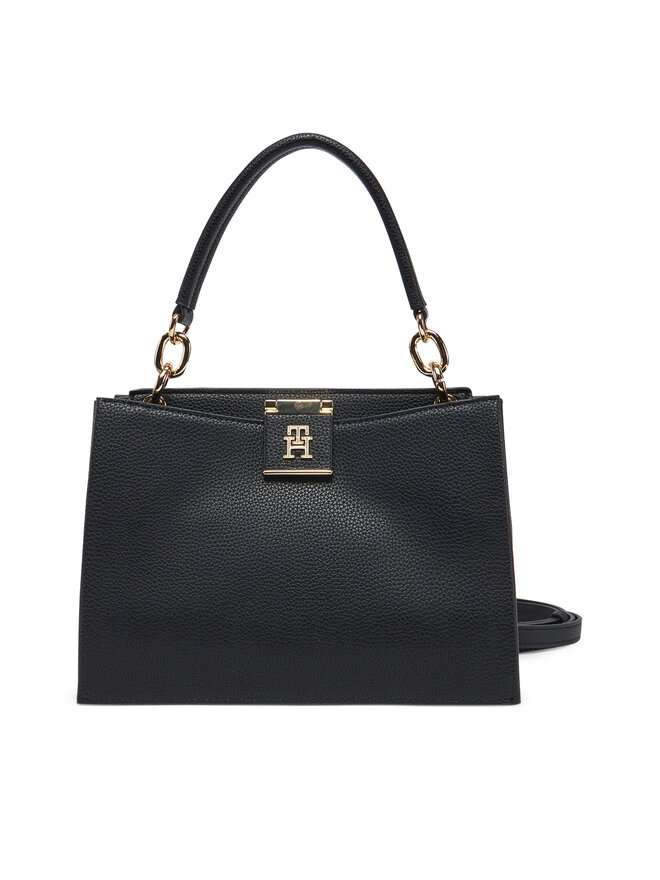 Tommy Hilfiger Bolso Tommy Hilfiger Th Her Mini Tote AW0AW17190 Negro