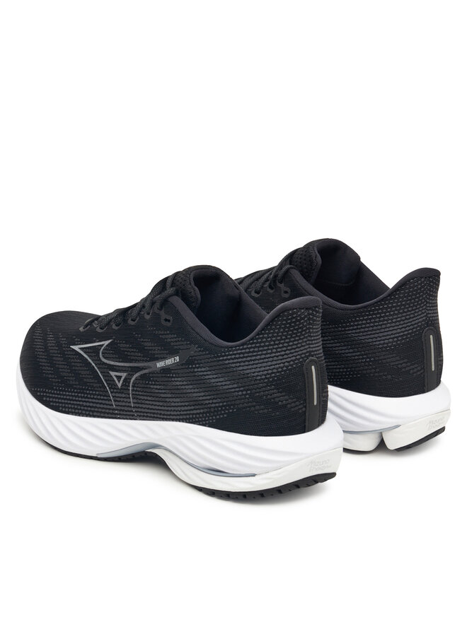 Mizuno Běžecké boty Mizuno Wave Rider 28 Wide J1GC2404 Černá