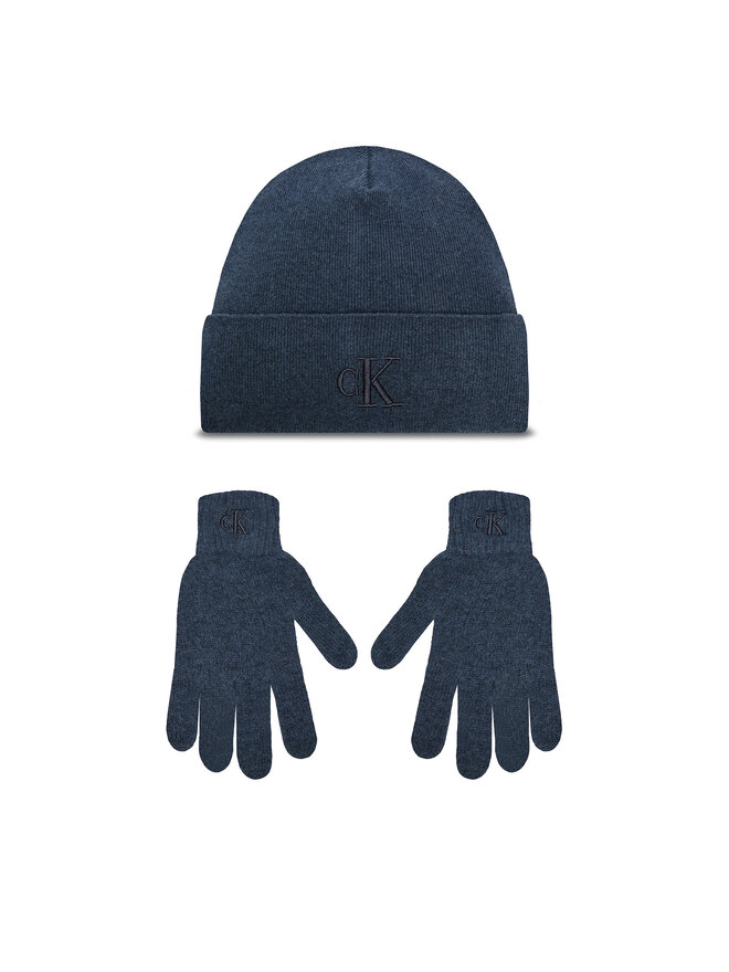 Calvin Klein Набір шапка і рукавички Calvin Klein K50K512469 Голубий