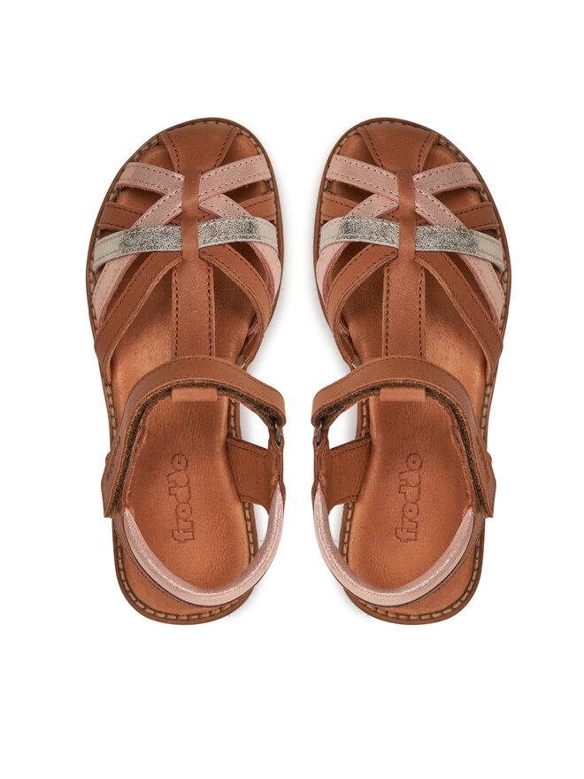 Froddo Sandály Froddo Lore Rosa G3150245-2 S Hnědá