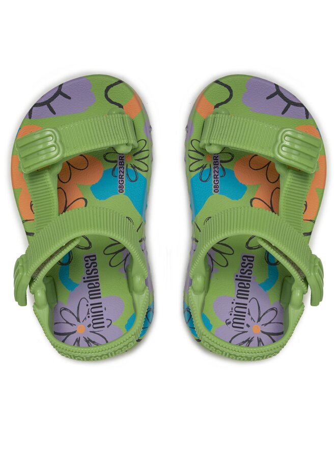 Melissa Sandały Melissa Mini Melissa Playtime Bb 35690 Zielony