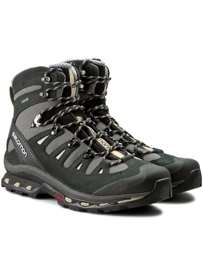 Schnurstiefeletten Salomon Quest 4D 2 GTX GORE TEX 370731 Schwarz eschuhe