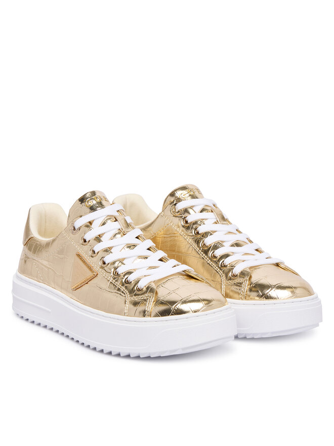 Guess Sneakers Guess FLFD15 PEL12 Goldfarben