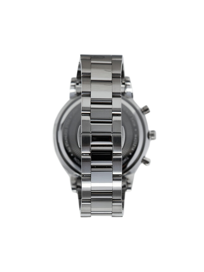 Daniel Wellington Hodinky Daniel Wellington Iconic Chronograph Link Onyx DW00100645 Stříbrná