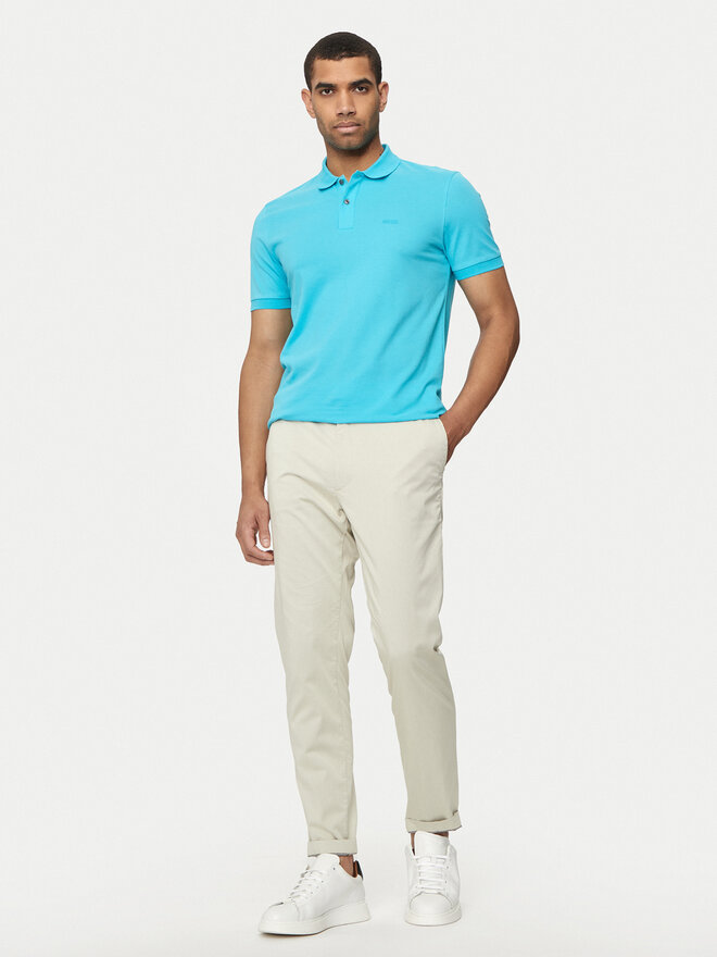 BOSS Boss Pólóing Pallas 50468301 Kék Regular Fit
