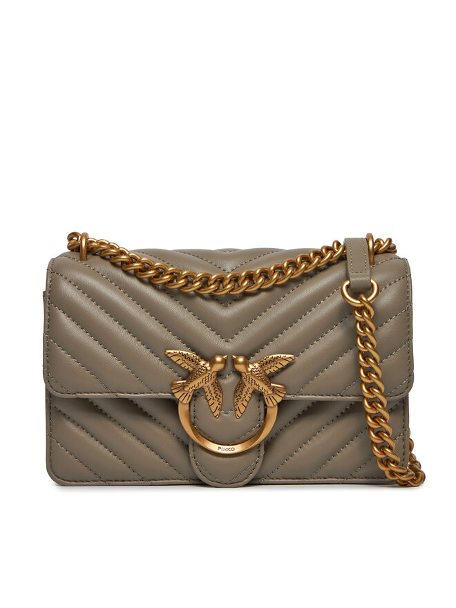 PINKO Torebka PINKO Love One Mini Dc PE 24 PLTT 100074 A0GK Beżowy