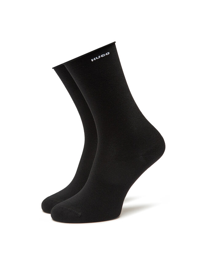 HUGO Calcetines altos para mujer Hugo 50491674 Negro