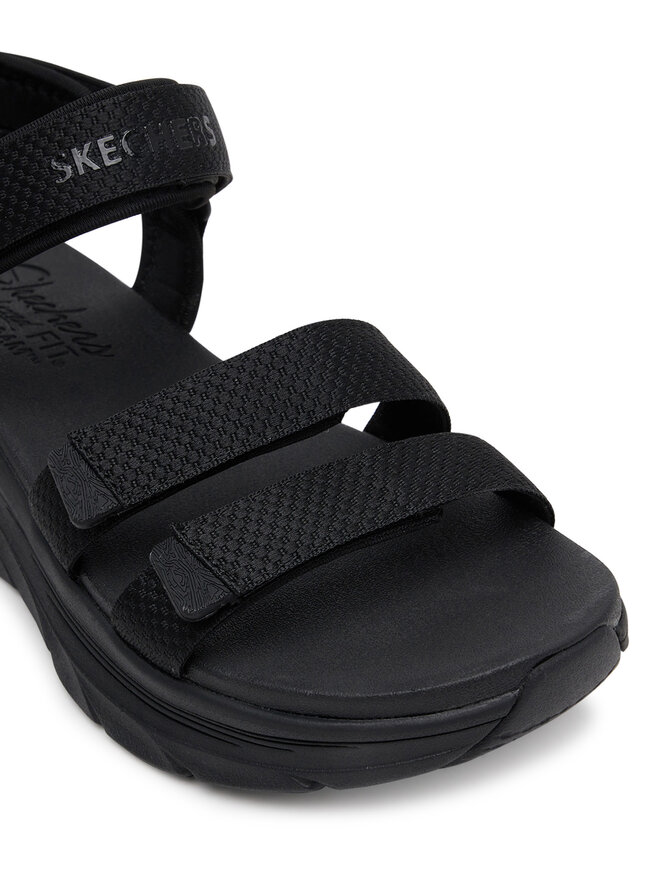 Skechers Σανδάλια Skechers D'Lux Walker-Going-Out Vibes 119828/BBK Μαύρο