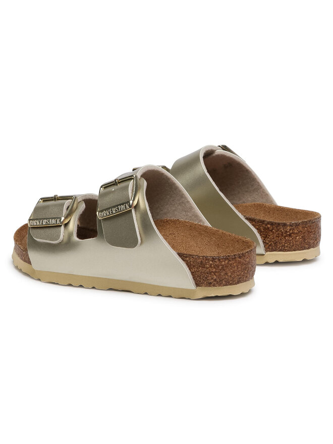 Birkenstock Pantoletten Birkenstock Arizona Kids 1014841 Goldfarben