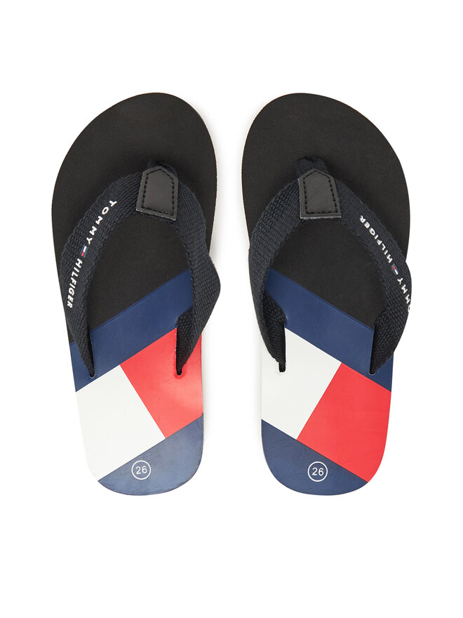 Tommy Hilfiger Infradito Tommy Hilfiger T3X8-33908-0058 M Nero