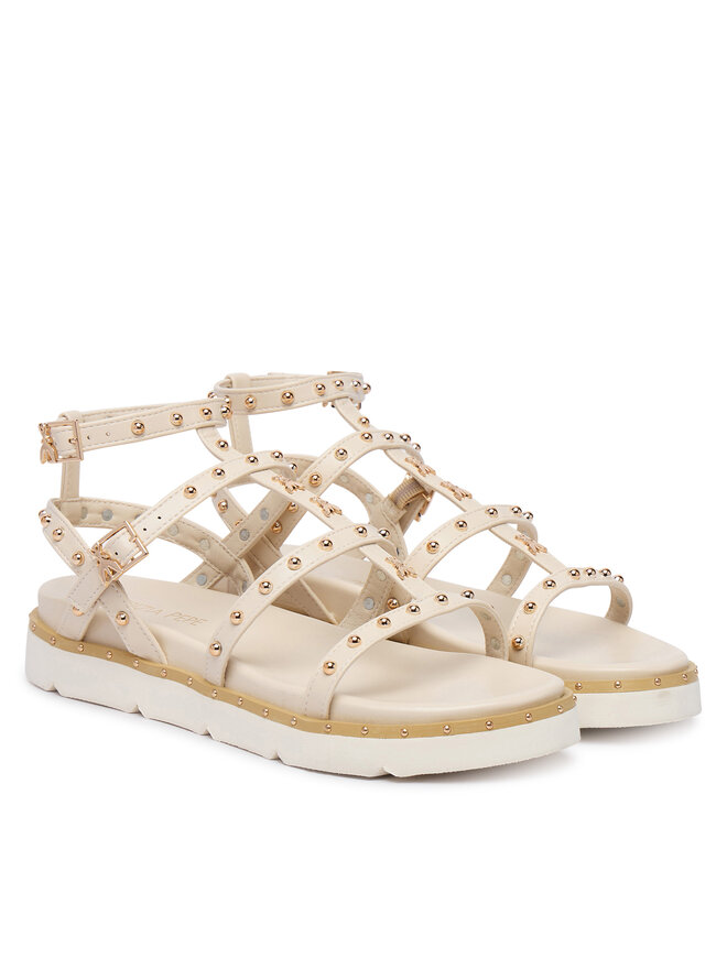 Patrizia Pepe Sandalen Patrizia Pepe PPJ398.02 Creme