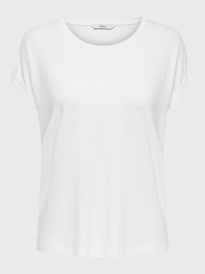 ONLY ONLY Camiseta 15106662 Blanco Regular Fit