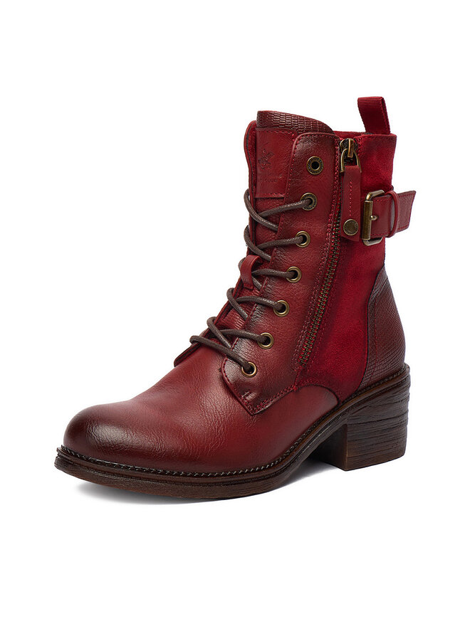 Beverly Hills Polo Club Botines planos Beverly Hills Polo Club EO-WS12630-01 Rojo