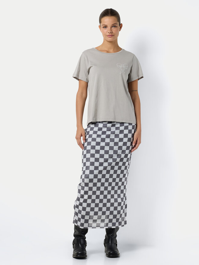 Noisy May Noisy May Camiseta Nate 27032631 Gris Regular Fit