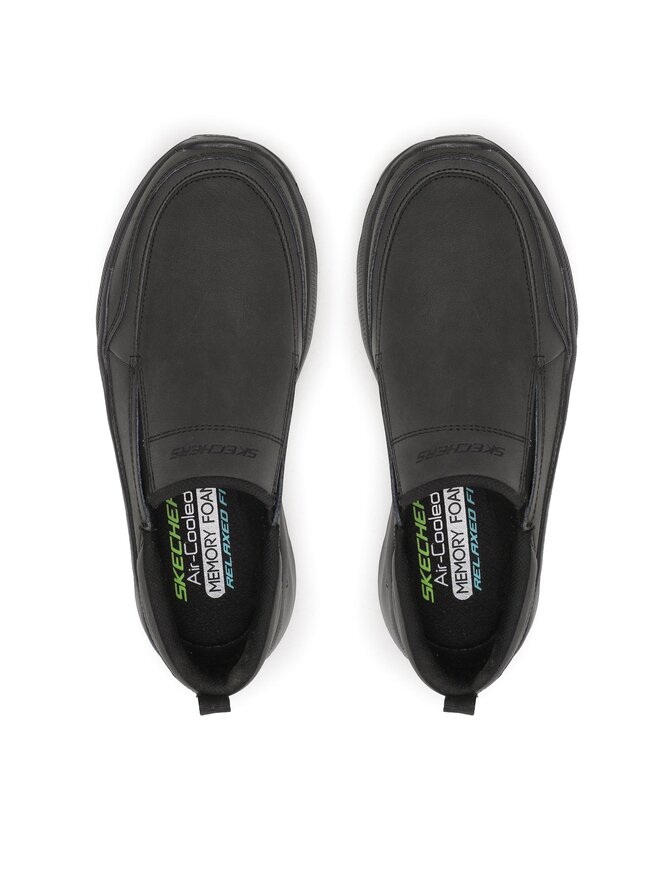 Skechers Poltopánky Skechers Equalizer 5.0 Harvey 232517/BBK Čierna