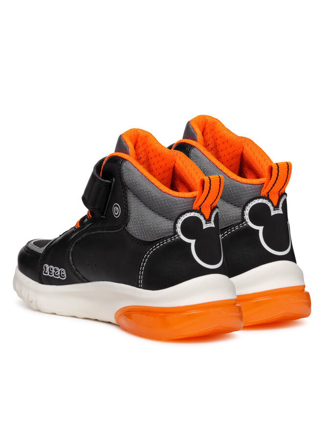 Geox Tenisice Geox J Ciberdron Boy J46LBF 000BC C0039 D Crna