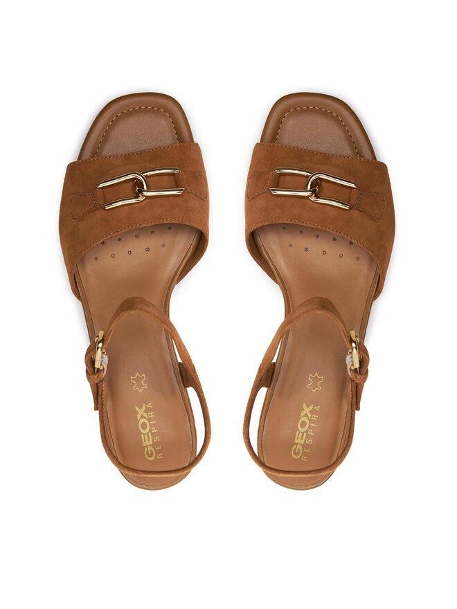 Geox New Eraklia 15 - Sandales Plates Fille Respirantes Et Ultra Confortables