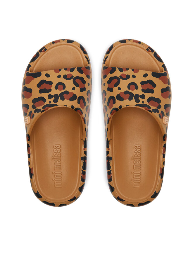 Melissa Klapki Melissa Mini Melissa Free Print Slide Inf 35936 Brązowy