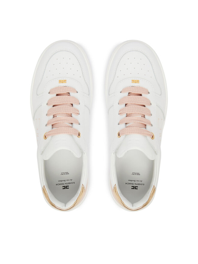 Elisabetta Franchi Снікерcи Elisabetta Franchi F4A9-E0523-0092 D Білий