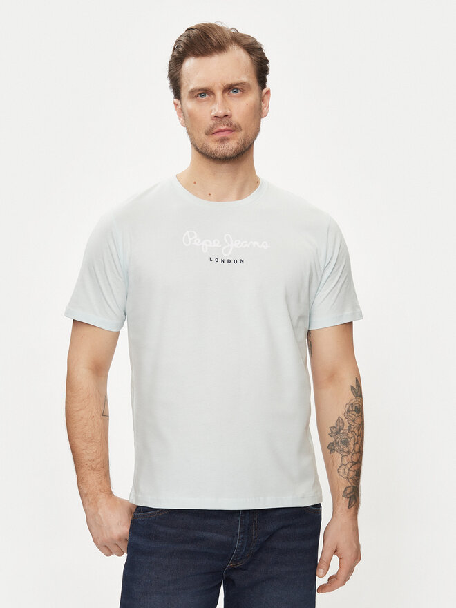 Pepe Jeans Pepe Jeans Camiseta Eggo N PM508208 Azul Regular Fit