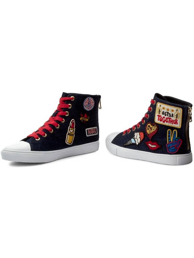 Tommy Hilfiger Sneakers Tommy Hilfiger High Top Sneaker Gigi Hadid 1C FW0FW01134 Midnight 403