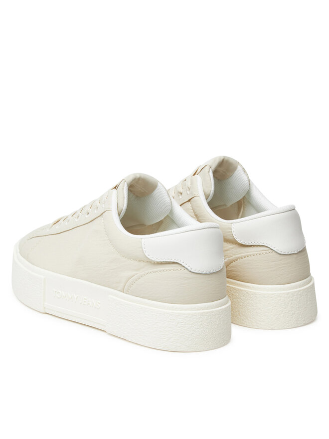 Tommy Jeans Sneakersy Tommy Jeans Tjw Flatform Sneaker EN0EN02819 Beżowy