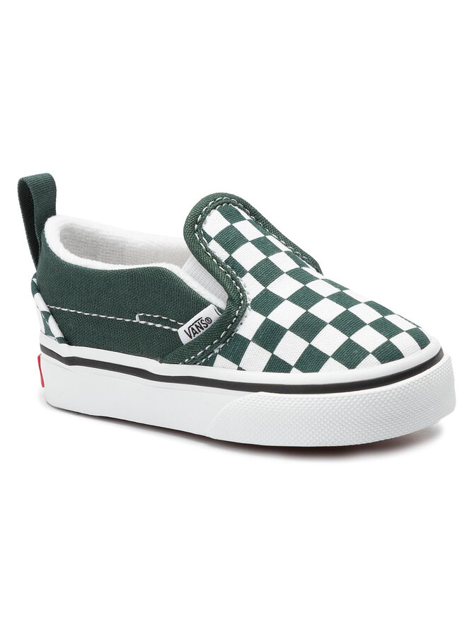 Zapatillas de tenis Vans Slip On V VN0A3488V4D1 Verde zapatos.es