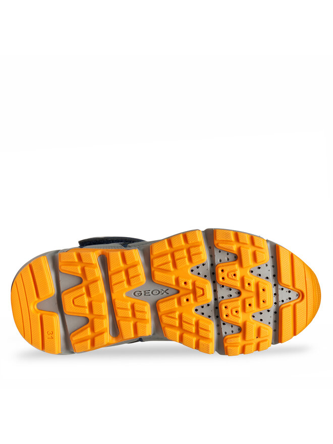 Geox Schnürschuhe Geox J Flexyper Plus J56LCC 0FUME C4J2T S Dunkelblau