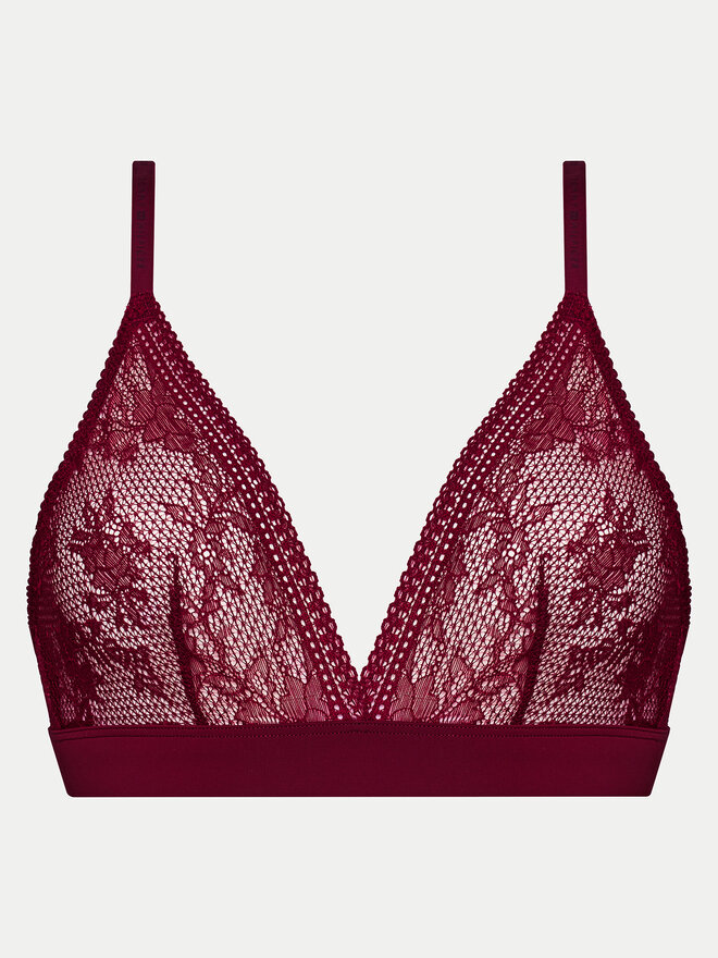 Tommy Hilfiger Tommy Hilfiger Bralette melltartó UW0UW05517 Piros