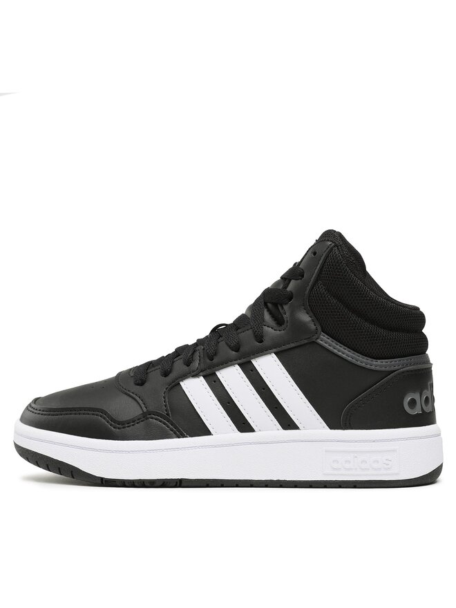 adidas Sneakersy adidas Hoops 3.0 Mid Classic Vintage Shoes GW3020 Czarny