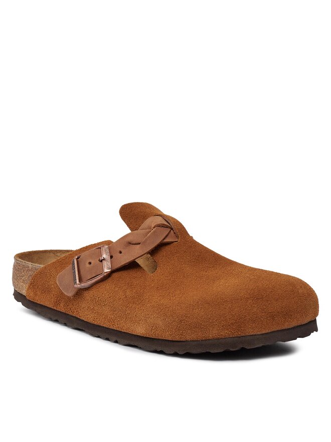 Birkenstock Ciabatte Birkenstock Boston Braided 1026713 Marrone