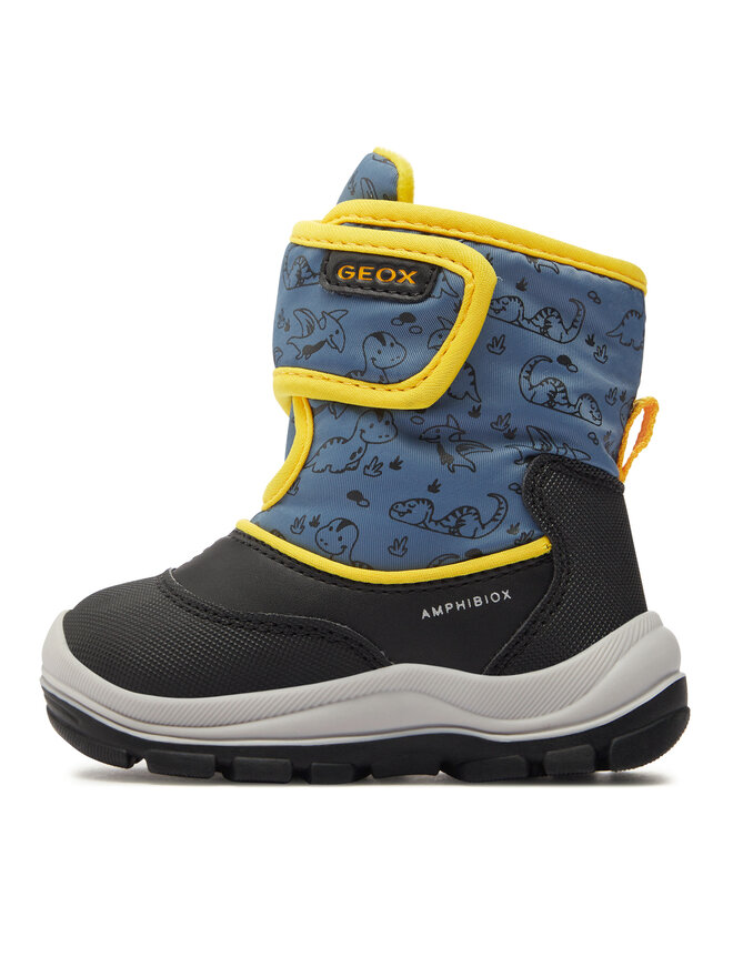 Geox Sněhule Geox B Flanfil Boy B Abx B263VE 0CEFU C4K2V M Modrá