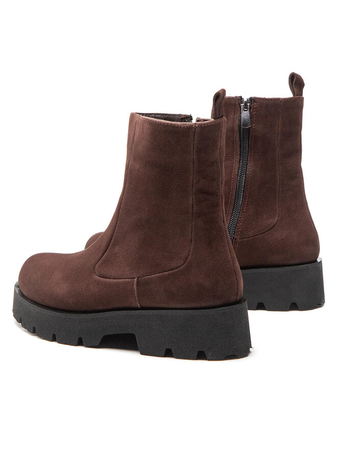 Simple Botki Simple SL-15-02-000049 Brązowy