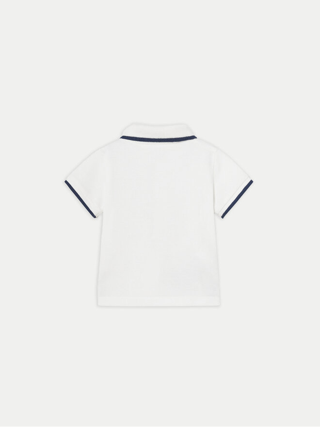 Mayoral Mayoral Polo 00190 Λευκό Regular Fit