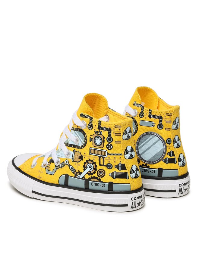 Converse Plátěnky Converse Chuck Taylor All Star Hi A03576C Žlutá