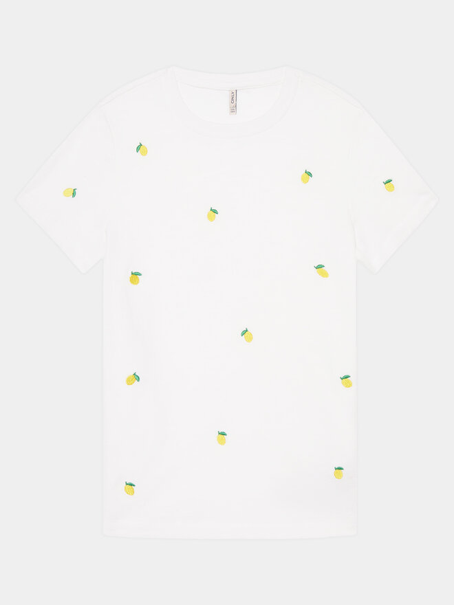 Kids ONLY Kids ONLY Футболка Ketty 15317766 Білий Regular Fit