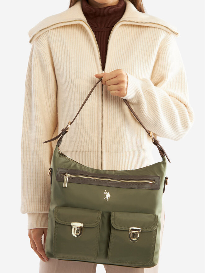 U.S. Polo Assn. Handtasche U.S. Polo Assn. BEUXT6389WIP Khakifarben