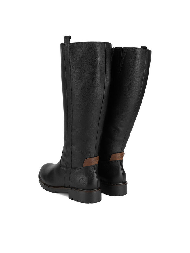 Rieker Μπότες Ιππασίας Rieker Y9155-00 Μαύρο