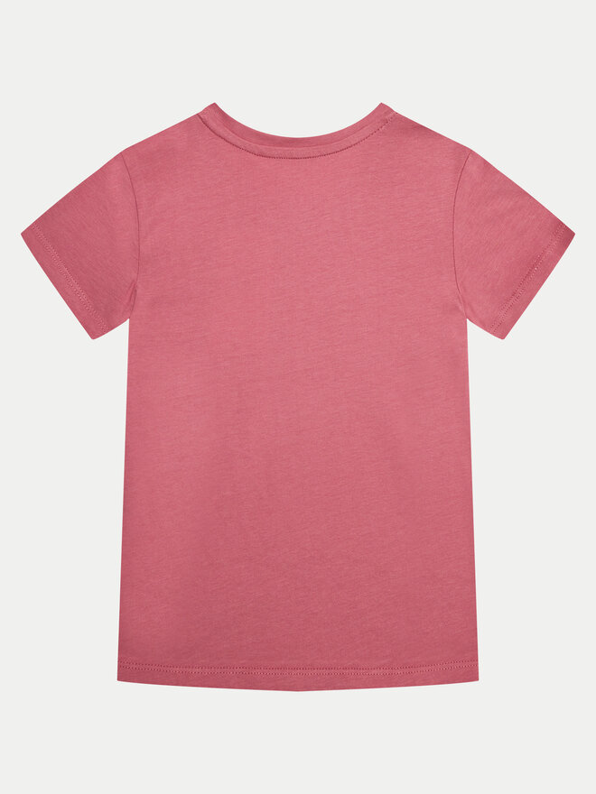 4F 4F Marškinėliai 4FJWMM00TTSHF1658 Rožinė Slim Fit
